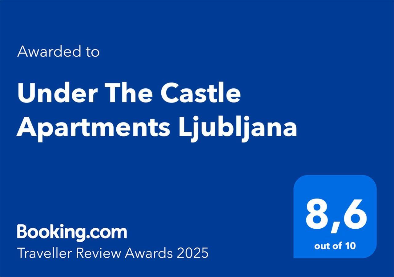 Under The Castle Apartments Ljubljana Dış mekan fotoğraf
